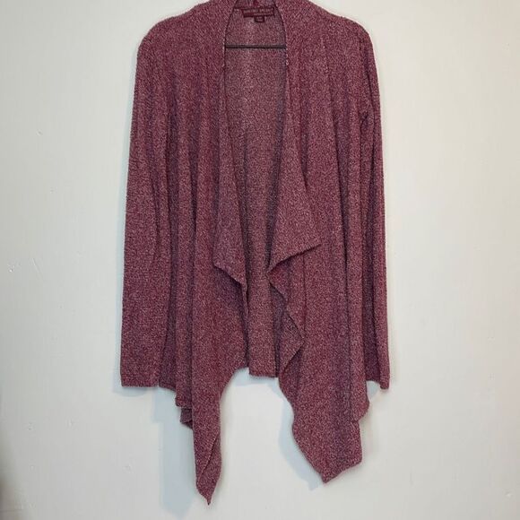 Barefoot Dreams Bamboo Chic Lite Waterfall Cardigan S/M - Picture 2 of 6